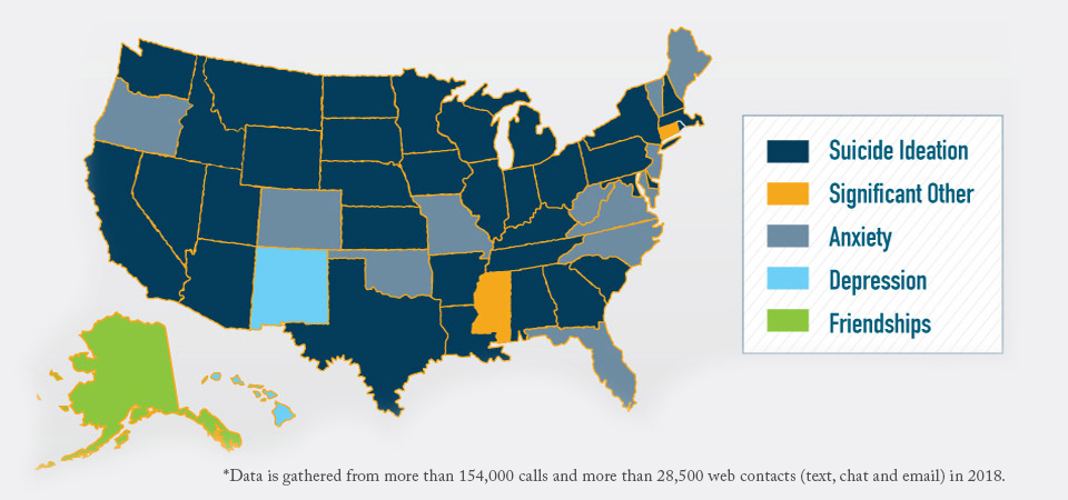 Why do teens call the hotline?